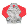 bomber reversible lado gris