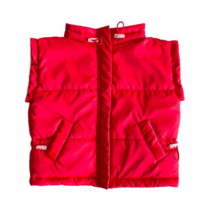 Chaleco Reversible lado Rojo